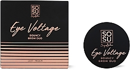 Fragrances, Perfumes, Cosmetics Brow Shadows - Sosu by SJ Eye Voltage Bouncy Brow Duo Brow Shadows