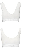Stretch Cotton Sport Top PS005, white - Passion — photo N5