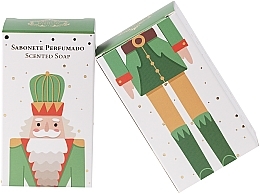 Soap 'Green Christmas Nutcracker with Pine and Cedar' - Essencias De Portugal Green Christmas Nutcraker — photo N1