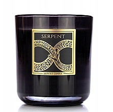 Scented Candle in Glass - Kringle Candle Serpent Black Jar Candle — photo N1
