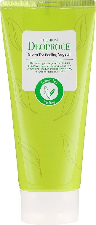 Green Tea Peeling Gel - Deoproce Premium Green Tea Peeling Vegetal — photo N2