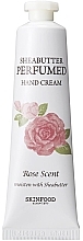 Fragrances, Perfumes, Cosmetics Hand Cream - Skinfood Shea Butter Perfumed Hand Cream Rose Scent