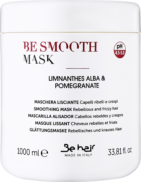 Hair Mask - Be Hair Be Smooth Mask — photo N3