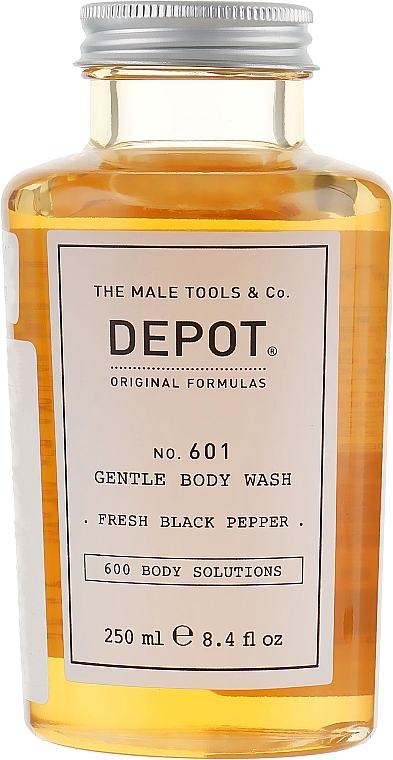Shower Gel "Fresh Black Pepper" - Depot 601 Gentle Body Wash Fresh Black Pepper — photo N1