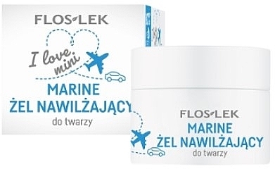 Moisturizing Face Gel - Floslek I Love Mini Facial Moisturising Gel — photo N1