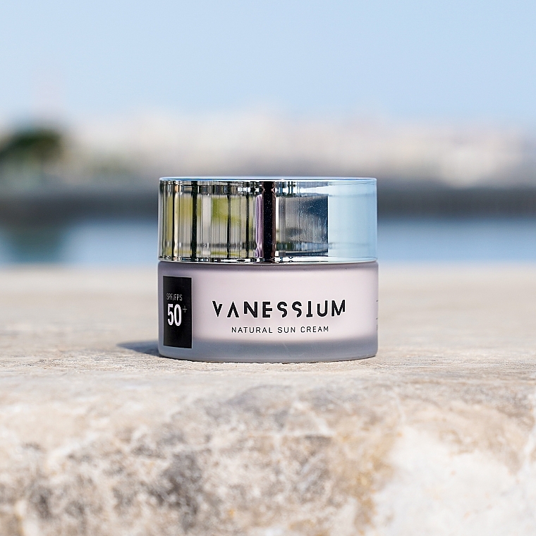 Body Sun Cream SPF50+ - Vanessium Natural Sun Cream — photo N4