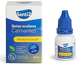 Fragrances, Perfumes, Cosmetics Soothing Eye Drops - Senti2 Gotas Calmantes Oculares