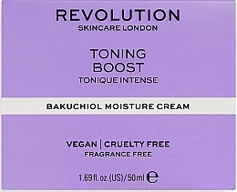 Bakuchiol Face Cream - Revolution Skincare Toning Boost Bakuchiol Moisture Cream — photo N8