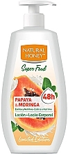 Fragrances, Perfumes, Cosmetics Papaya & Moringa Body Lotion - Natural Honey Super Food Papaya & Moringa Body Lotion