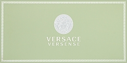 Fragrances, Perfumes, Cosmetics Versace Versense - Set (edt 5 + b/l 25 + sh/g 25)