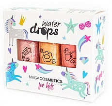 Fragrances, Perfumes, Cosmetics Kids Nail Polish Set 'Sand Princess' - Maga Cosmetics For Kids Water Drops Sand Princess