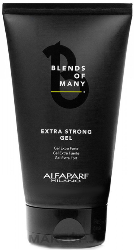 Extra Strong Hold Hair Gel - Alfaparf Milano Blends Of Many Extra Strong Gel — photo 150 ml