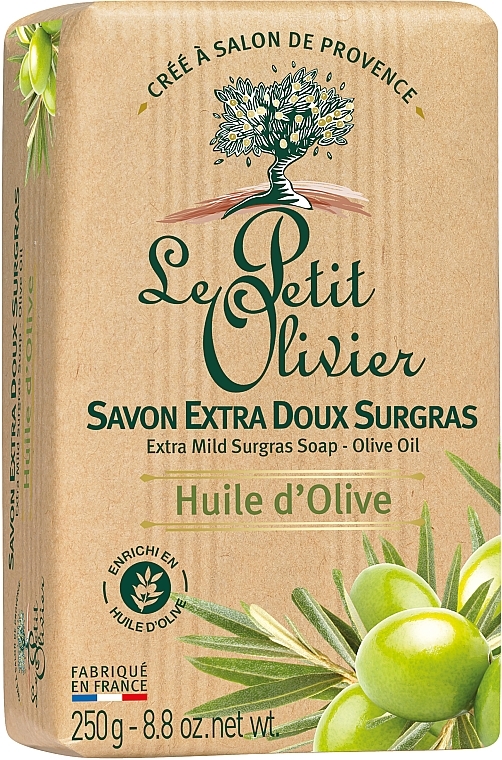 Extra Mild Soap with Olive Oil - Le Petit Olivier Extra mild soap Olive oil — photo N2