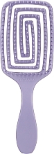 Fragrances, Perfumes, Cosmetics Vented Massage Hair Brush 'Flexi', 24 cm, purple - Titania