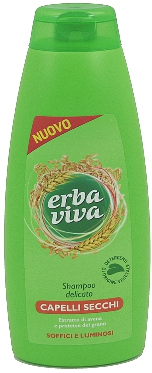 Oat & Wheat Shampoo for Dry Hair - Erba Viva Shampoo for Dry Hair  — photo N1