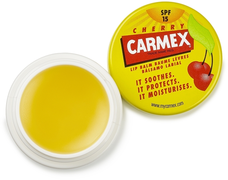 Lip Balm in a Jar "Cherry" - Carmex Lip Balm  — photo N2