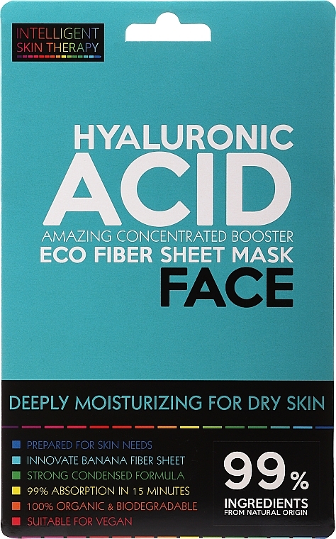 Hyaluronic Acid Mask - Beauty Face Intelligent Skin Therapy Mask — photo N1