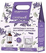 Fragrances, Perfumes, Cosmetics Set - Floslek Lavander (Oil/30ml + cream/50ml)