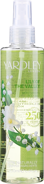 Yardley Lily Of The Valley Contemporary Edition - Body Mist — photo N3