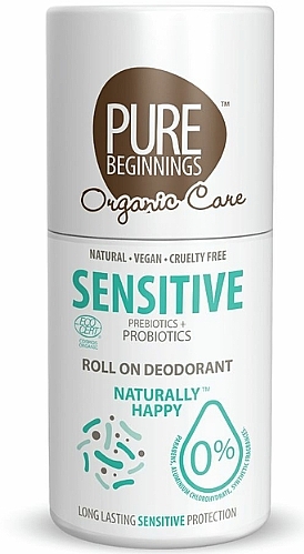 Sensitive Deodorant - Pure Beginnings Eco Roll On Deodorant — photo N1