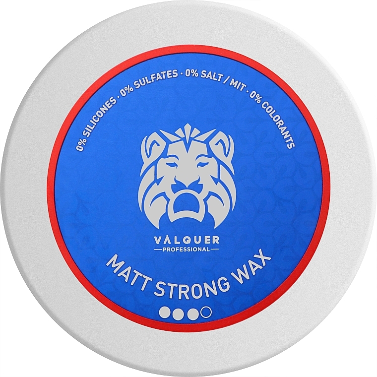 Matte Strong Hold Wax - Valquer Matt Strong Wax — photo N1