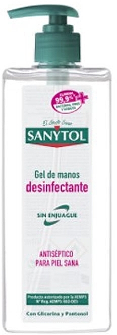 Disinfectant Hand Gel - Sanytol Antiseptic Sanitizing Gel — photo N1