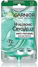 Fragrances, Perfumes, Cosmetics Hyaluronic Eye Patches - Garnier Skin Active Hyaluronic Cryo Jelly Eye Patches