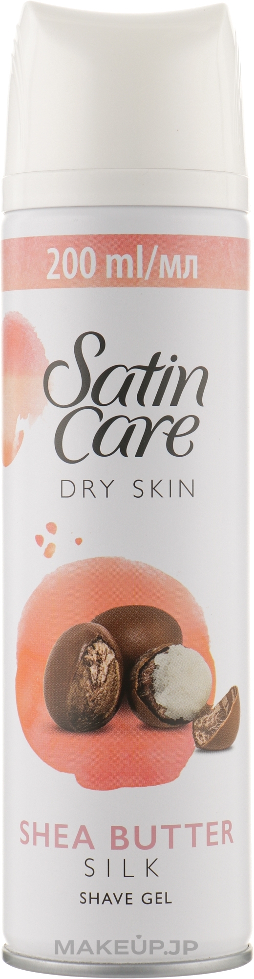 Shaving Gel - Gillette Satin Care Dry Skin Shea Butter Silk Shave Gel — photo 200 ml