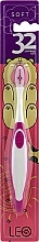 Fragrances, Perfumes, Cosmetics Leo Kids Toothbrush, soft, crimson - Modum