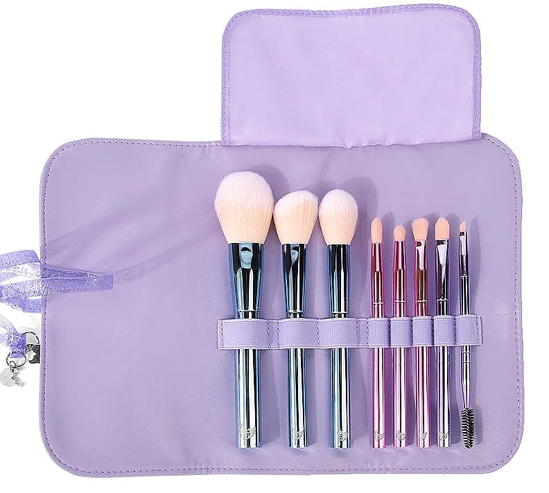 Makeup Brush Set, 8 pcs - BH Cosmetics X Iggy Azalea The Total Package 8 Piece Face & Eye Brush Set — photo N3