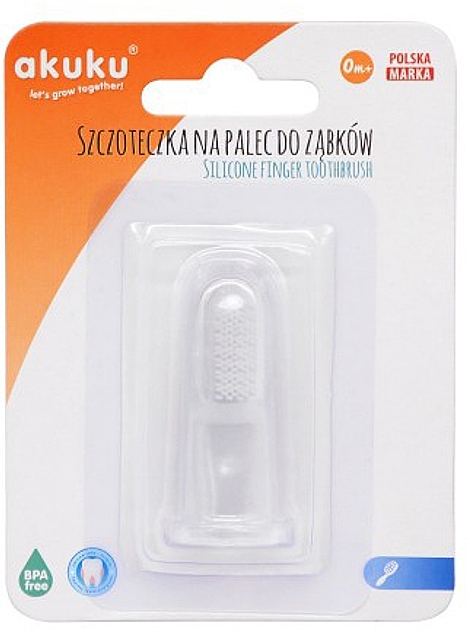 Silicone Toothbrush Massager - Akuku — photo N1