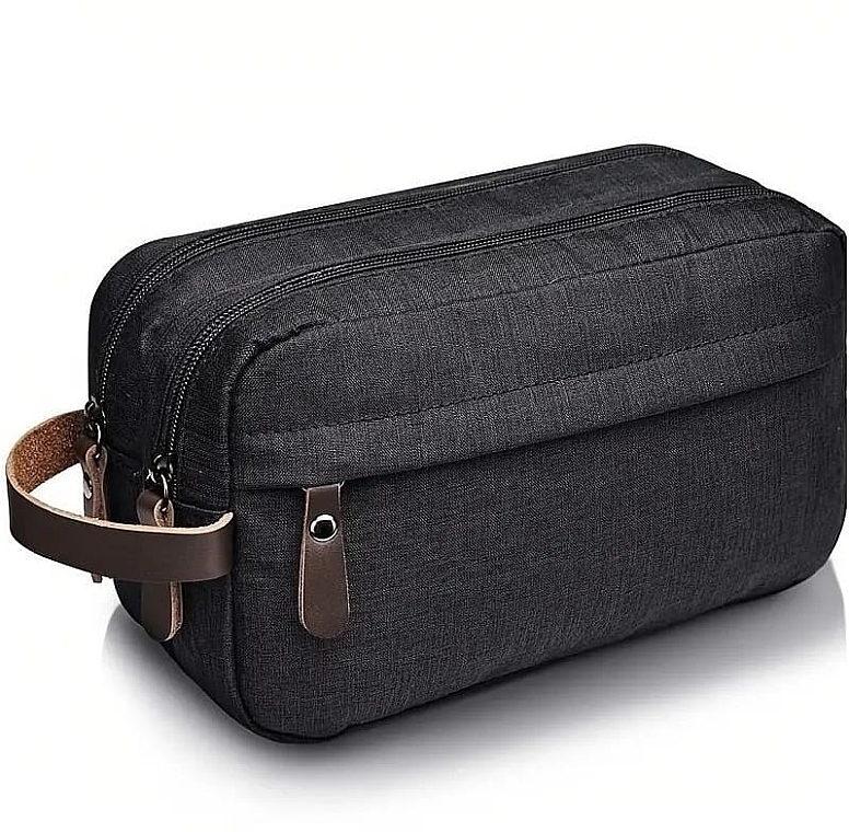 Toiletry Bag, KS112CZ, black - Ecarla — photo N1