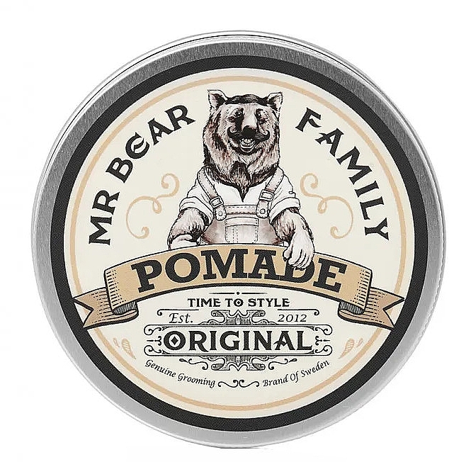 Hair Styling Pomade - Mr Bear Family Pomade Original — photo N1