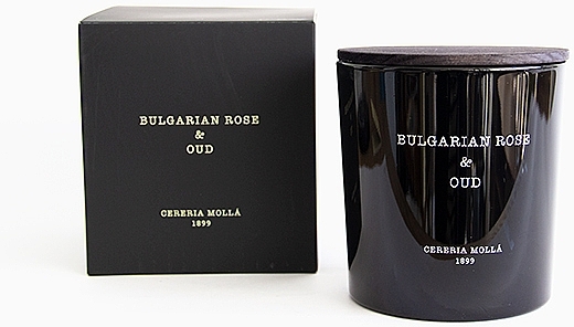 Cereria Molla Bulgarian Rose & Oud XL - Scented Candle — photo N1