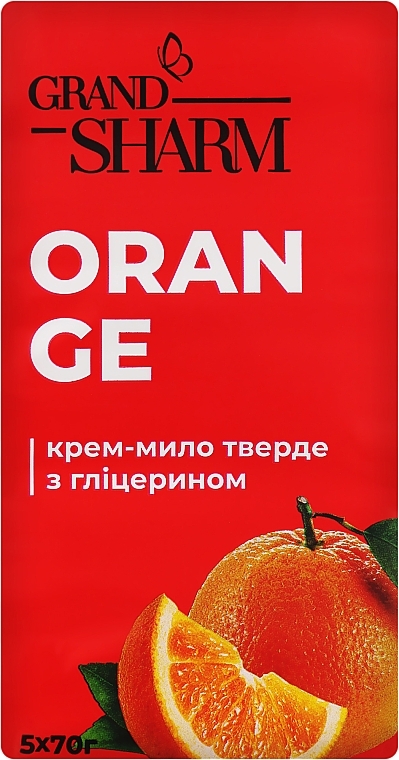 Invigorating Orange Toilet Soap - Soap Traditions Dobra Charm — photo N1