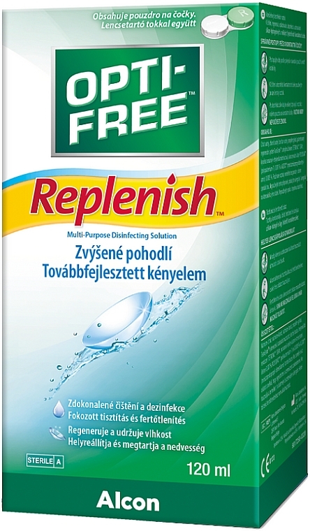 Multifunctional Lens Disinfectant - Alcon Opti-Free Replenish — photo N6