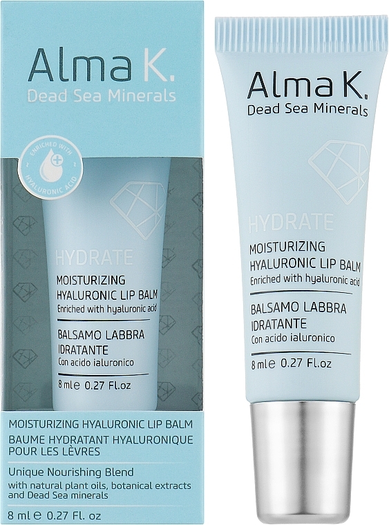 Hydrating Hyaluronic Lip Balm - Alma K. Moisturizing Hyaluronic Lip Balm — photo N2