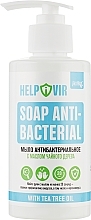 Fragrances, Perfumes, Cosmetics Liquid Antibacterial Soap with Tea Tree Oil - Golden Pharm Helpivir Antibacterial Soap