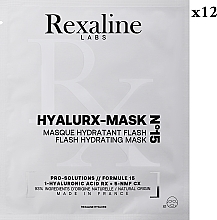 Fragrances, Perfumes, Cosmetics Moisturizing Face Mask - Rexaline Hyalurx-Mask N15 Flash Hydrating Mask