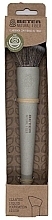 Liquid & Cream Foundation Brush, beige - Beter Flat Top Kabuki Natural Fiber Beige — photo N2