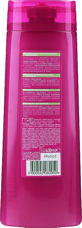 Strengthening Shampoo - Garnier Fructis Densify — photo N4