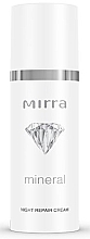 Fragrances, Perfumes, Cosmetics Night Regenerating Cream - Mirra Mineral