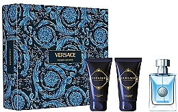 Fragrances, Perfumes, Cosmetics Versace Pour Homme - Set (edt/50ml+sh/gel/50ml+ash/balm/50ml)