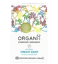 Fragrances, Perfumes, Cosmetics Soap - ORGANii Organic Cream Soap Neutral