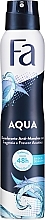 Fragrances, Perfumes, Cosmetics Deodorant Spray "Aqua" - Fa Aqua Deodorant Spray