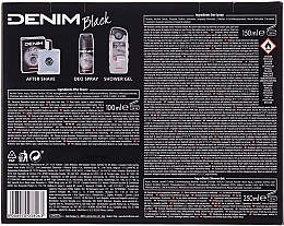 Denim Black - Set (ash/lot/100ml + deo/150ml + sh/gel/250ml)  — photo N2