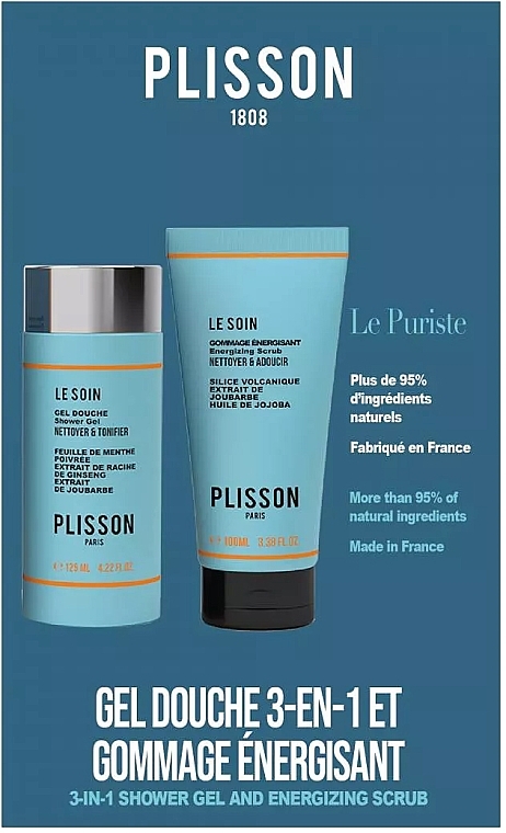 Set - Plisson Le Puriste (sh/gel/125ml+scr/100ml) — photo N1