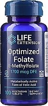 Folate Dietary Supplement, 1700mg - Life Extension Optimized Folate — photo N1