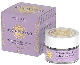 Fragrances, Perfumes, Cosmetics Face Cream - Vollare Youth Creator Moisturising Anti-wrinkle Face Cream 40+