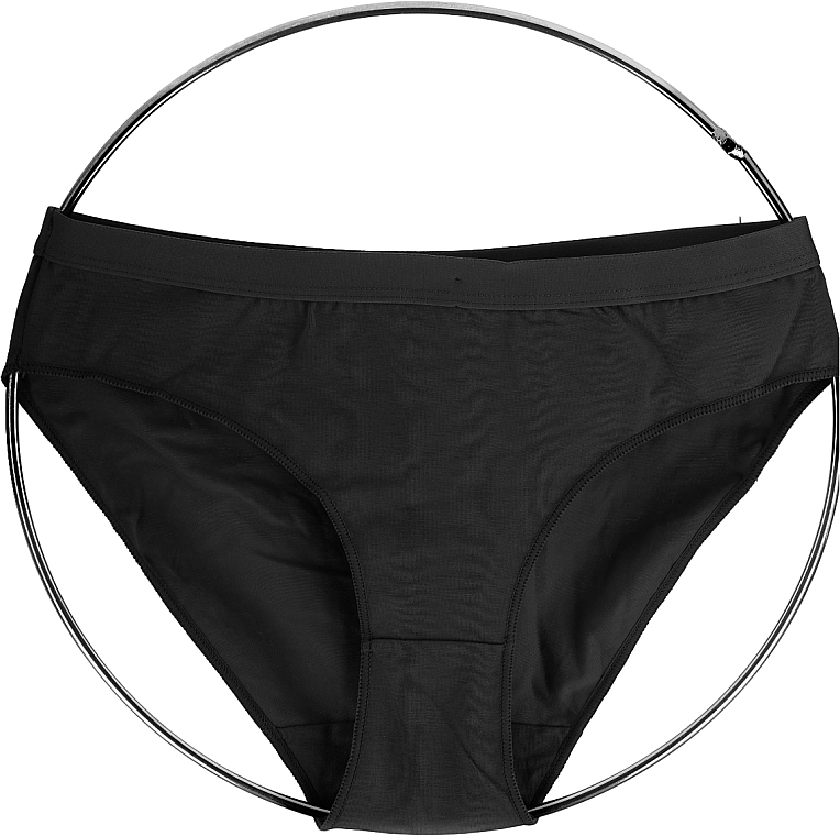 Women Bikini Panties, BDM380-005, black - Moraj — photo N1